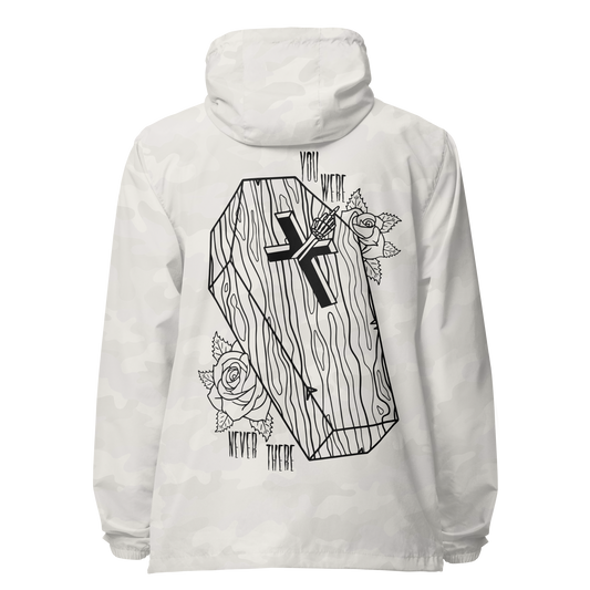 White Camo You Were Never There Windbreaker